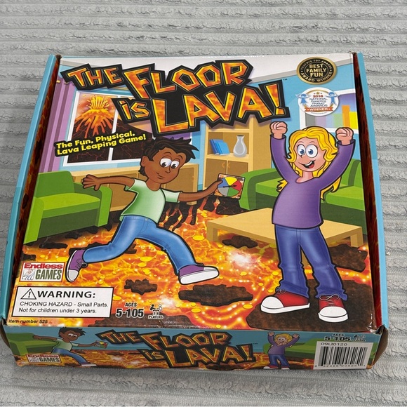 The Floor Is Lava Game Family Fun Active Exercise